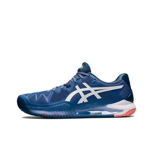 Asics Гель Resolution 8 Теннисные Кроссовки Низкий Топ Мужской
