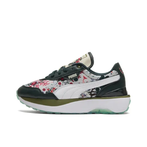 PUMA Cruise Rider Trainer Амортизация Противоскользящий Устойчивый к истиранию Покрытие Поддержка Легкий Низкий Топ