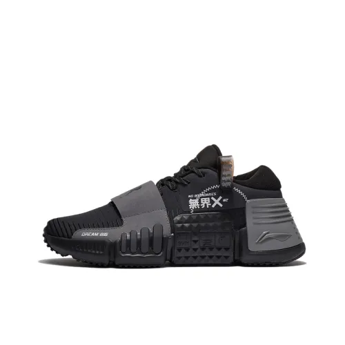 Лайнер Низкий Топ Спортивная Повседневная Обувь Мужская Черный Серый