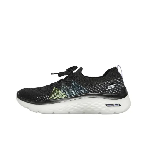 Skechers Go Walk Hyper Burst Low Топ Беговые кроссовки Женские Черный