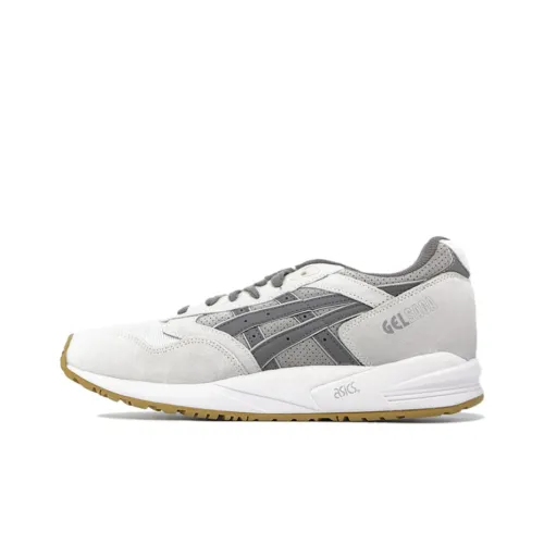 Asics Гель SAGA Устойчивый к истиранию Низкий Топ Резиновый Повседневный Бег Мужской Серый