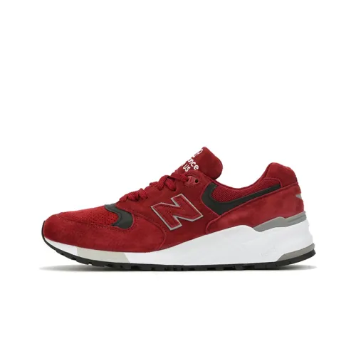 New Balance NB 999 Low Топ Беговые кроссовки Унисекс Бордовый