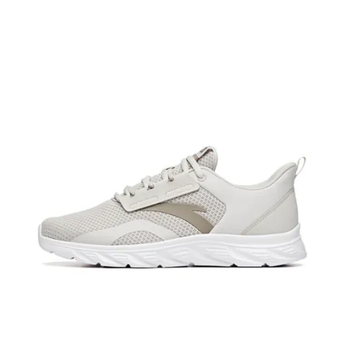 ANTA Износостойкие Дышащие Низкие Кроссовки для Бега Мужские Оттенок 1 Серый