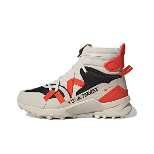 Y 3 Terrex Swift R3 Slip Resistant Abrasion Resistant High Top Streetwear Унисекс Бежевый