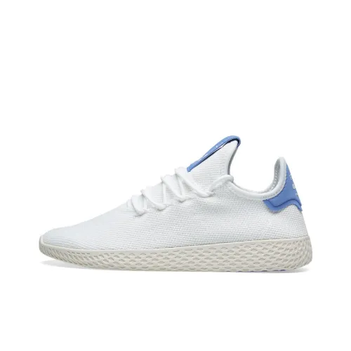 Adidas Originals Tennis Hu Дышащий Покрытие Низкие Кроссовки для Тенниса Унисекс Pearl White
