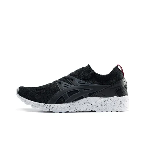 Asics Gel Kayano Trainer Износостойкие Низкие Кроссовки для Бега Унисекс Черный Белый