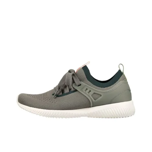 Skechers BOBS SQUAD Низкие Беговые Кроссовки Женские Темно-Серый