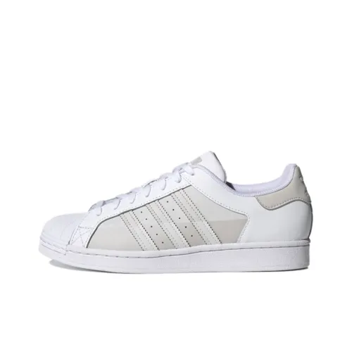 Adidas Originals SUPERSTAR LOW Скейтборд Кроссовки Унисекс Серый Белый