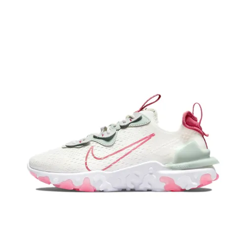 Nike React Vision Амортизация Противоскользящий Устойчивый к истиранию Дышащий Отскок Низкий Топ Беговые кроссовки