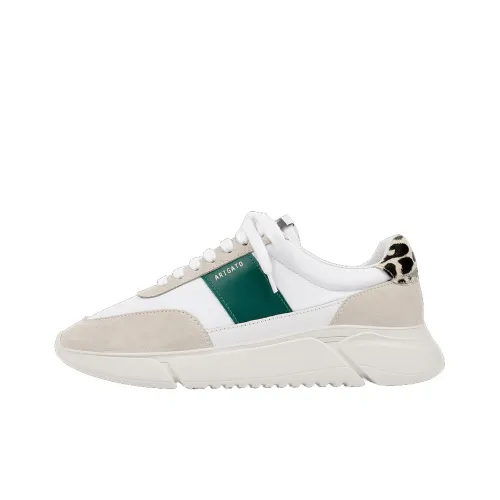 Axel Arigato Genesis Vintage Runner Low Топ Повседневная обувь Женская Бежевый Белый Зеленый