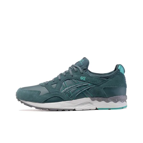 Asics Gel Lyte 5 Устойчивый к истиранию Дышащий Низкий Топ Повседневная Беговая Обувь Мужская Зеленая
