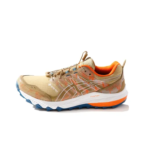 Asics Гель Trabuco 9 Low Top Trail Беговые кроссовки Унисекс Желтый
