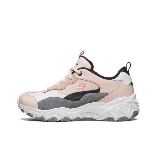 Skechers Encore Low Топ Беговые кроссовки Женские Розовый