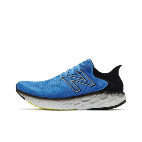 New Balance 1080 Low Топ Беговые кроссовки Мужской Синий Черный Белый