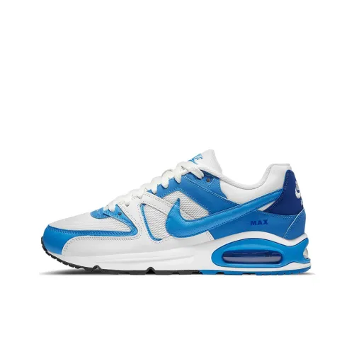 Nike Air Max Command Low Топ Повседневные Беговые Кроссовки Мужские Белые Синие