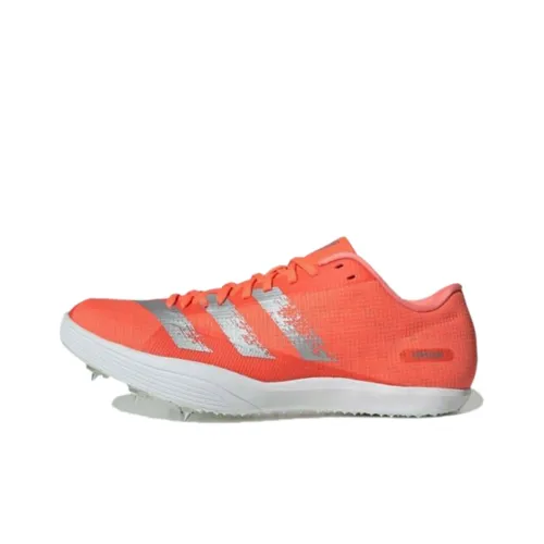 Adidas Adizero Long Jump Slip-resistant Abrasion-resistant Low-top Беговые кроссовки Мужской Orange