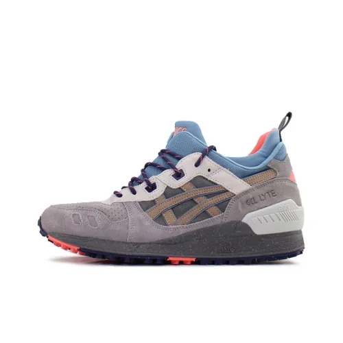 Asics Gel Lyte MT Устойчивый к истиранию MID Топ Беговые кроссовки Мужской Серый Синий