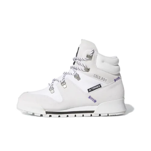 adidas Terrex Snowpitch Cold.Rdy Устойчивый к истиранию Высокий Топ Походная обувь Женская Белая