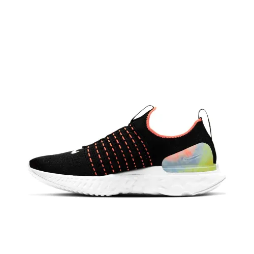 Nike React Phantom Run Flyknit 2 Амортизация Противоскользящий Дышащий Низкий Топ Повседневные Беговые кроссовки Женские