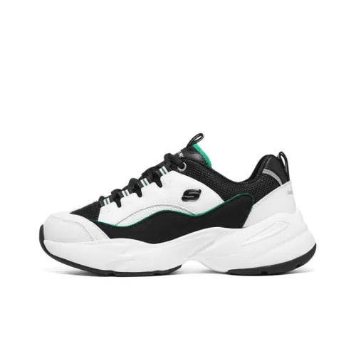 Skechers D'LITES 3,0 Cousin Low Топ Повседневная обувь Женская Белый Зеленый