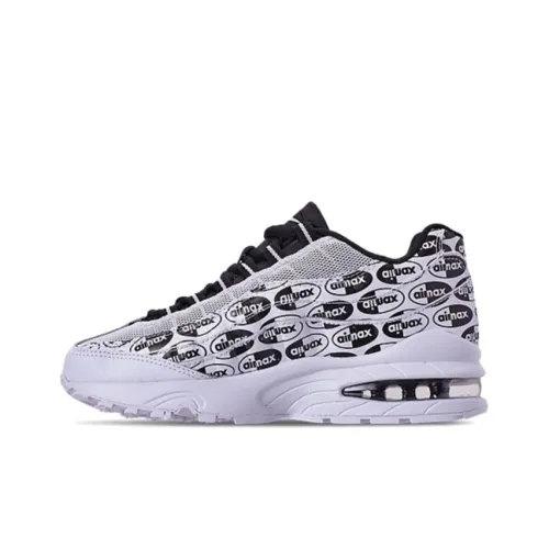 Nike Air Max 95 Low Топ Беговые кроссовки Женские Черный белый