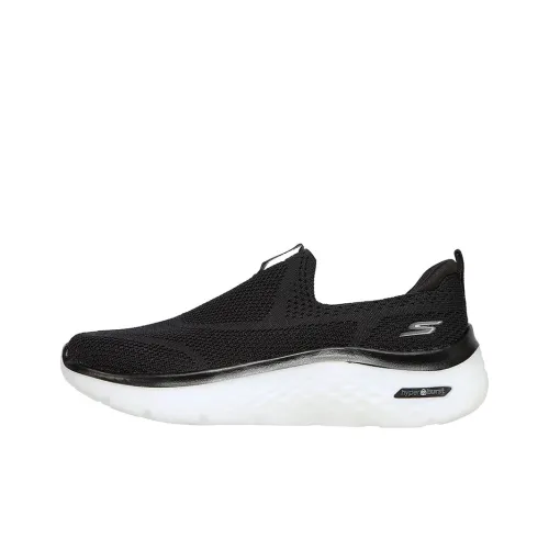 Skechers Go Walk Hyper Burst Дышащий и Износостойкий Низкий Топ Casual Женский Черный
