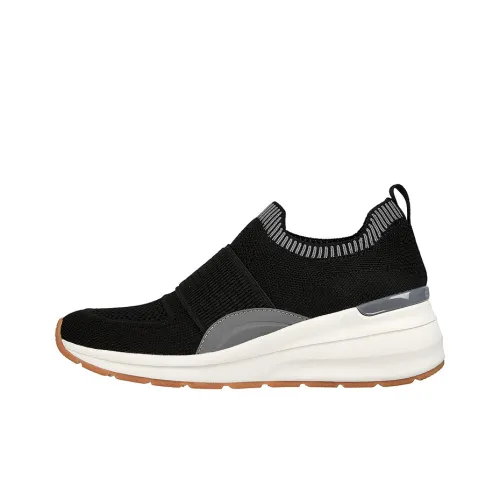 Skechers Billion Damen Over The Топ Низкий Топ Повседневная Обувь Женская Черный Белый