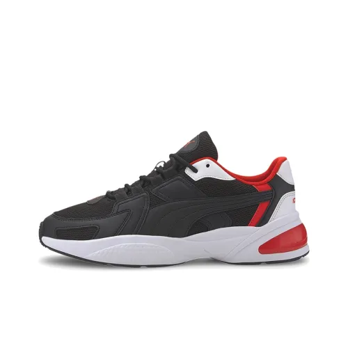 PUMA Ascend Low Топ Беговые кроссовки Мужские Серый Белый Красный