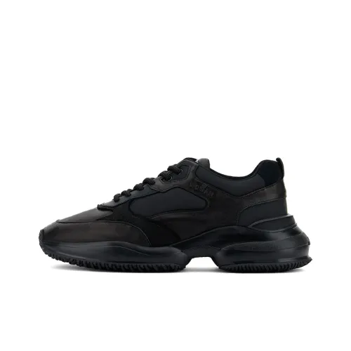 HOGAN Interaction Low Топ Повседневная обувь Мужская Черная