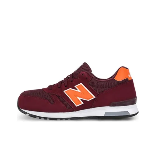 New Balance NB 565 Low Топ Беговые кроссовки Мужской Бордовый
