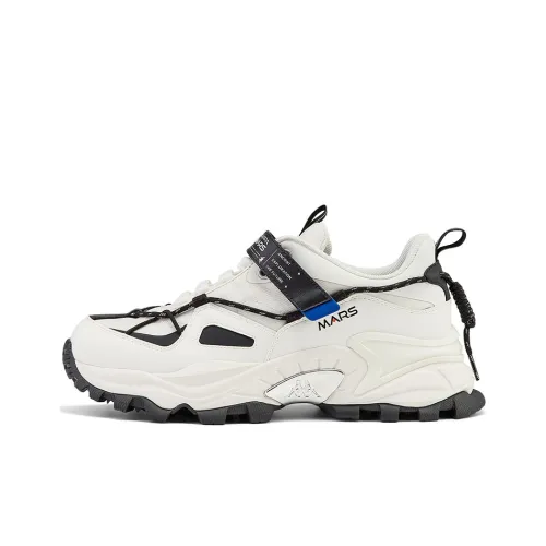 KAPPA Противоскользящий Низкий Топ Casual Унисекс Белый