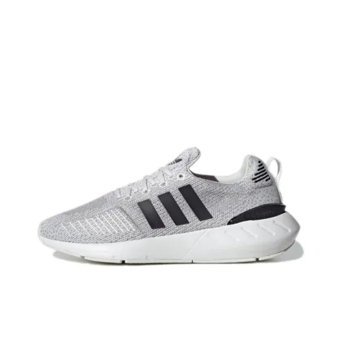 Adidas Originals Swift Run 22 Slip-resistant Abrasion-resistant Low Top Casual Running Shoes Women's Gray White Adidas Originals Swift Run 22 Противоскользящие Устойчивые к истиранию Низкий Топ Повседневные Беговые Кроссовки Женские Серый Белый