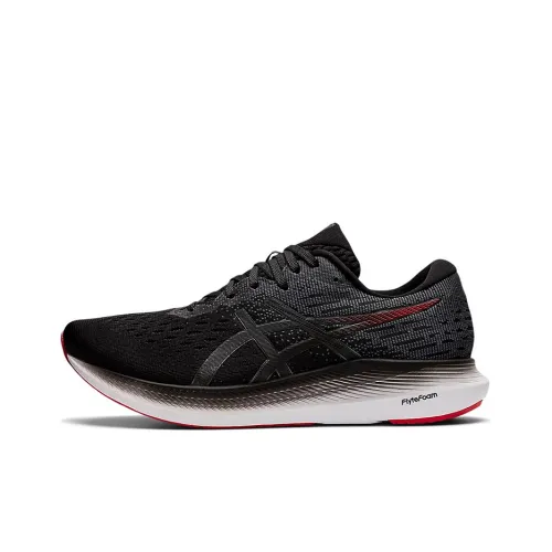 Asics EvoRide 2 Low Топ Беговые кроссовки Мужские Черные Красные