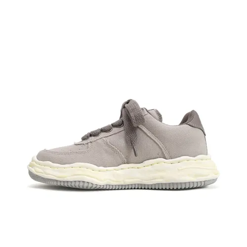 MIHARA YASUHIRO WAYNE Низкий Топ Стильный Скейтбординг Унисекс Серый