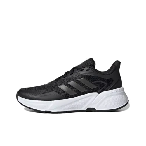 Adidas X9000l1 Slip Resistant Low Top Training Running Shoes Women's Black White Gray