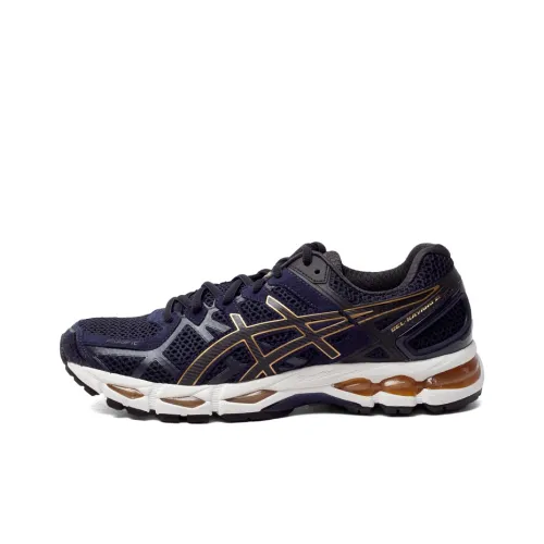 ASICS Gel Kayano 21 Устойчивый к истиранию Низкий Топ Марафон Бег на длинные дистанции Обувь Мужская Черный Золото