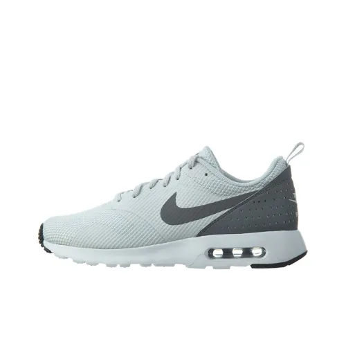 Nike Air Max Tavas Low Топ Беговые кроссовки Мужской Серый Белый