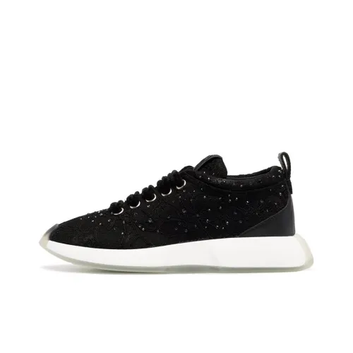 Giuseppe Zanotti GZ Low Топ Повседневная обувь Женская Черная