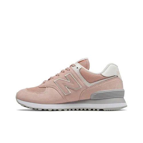 New Balance NB 574 Low Топ Беговые кроссовки Женские Розовый
