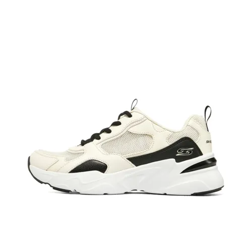 Skechers D'LITES Macaron Низкий Топ Casual Женский Natural Черный