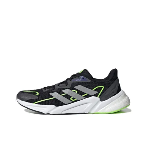 Adidas X9000l2 Амортизирующие подошва противоскользящие низкий топ беговые кроссовки мужской черный серый зеленый