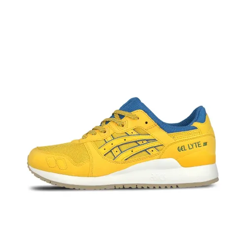 Asics Gel Lyte 3 Low Топ Беговые кроссовки Унисекс Лимон
