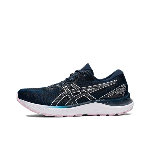 Asics Gel CUMULUS 23 Low Топ Беговые кроссовки Женские Полночный синий