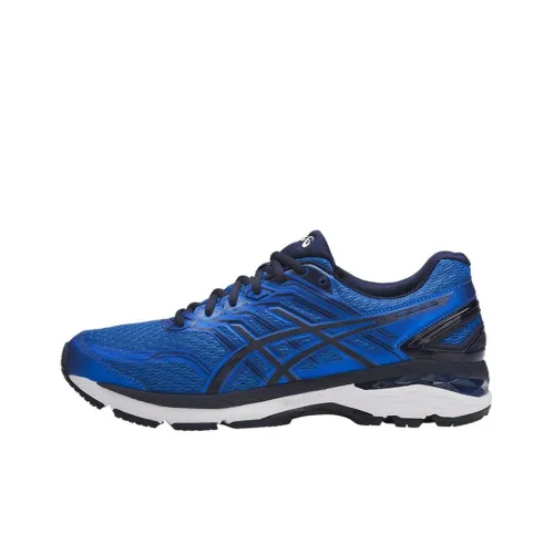 ASICS GT 2000 5 Устойчивый к истиранию Дышащий Низкий Топ Обувь для Беговых Тренировок на длинные дистанции Мужской Синий Черный