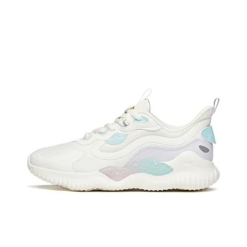 ANTA Running Collection Низкий Топ Беговые Кроссовки Женские Айвори Белый