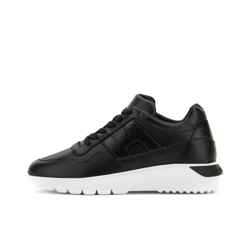 HOGAN ICUBE Низкий Топ Повседневная Обувь Женская Черная