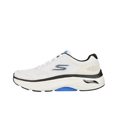Skechers Max Cushioning Arch Fit Низкий Топ Повседневная Обувь Мужская Белая