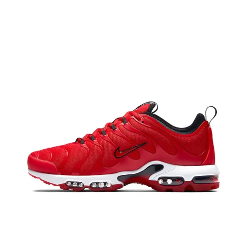 Nike Air Max Plus Low Top Беговые кроссовки Мужские Университетский красный