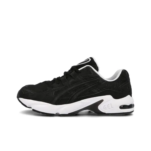 Asics Gel Kayano 5 Low Топ Беговые кроссовки Мужские Черные