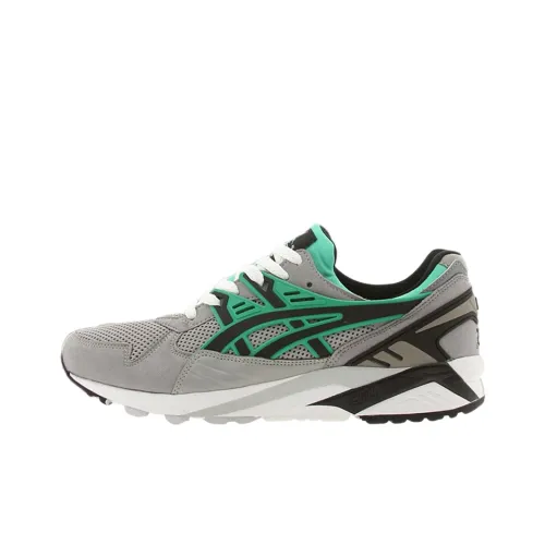 Asics Gel Kayano Trainer Износостойкие Низкие Кроссовки для Бега Мужские Серый Зеленый